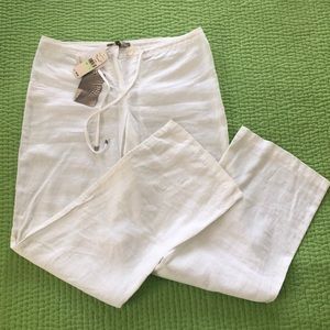 Tommy Bahama linen drawstring pants